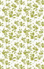 Beautiful leaf composition for Fabric or other things. 