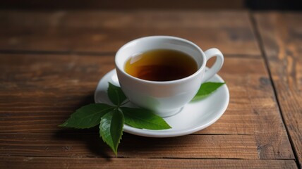 Obraz premium cup of tea with mint