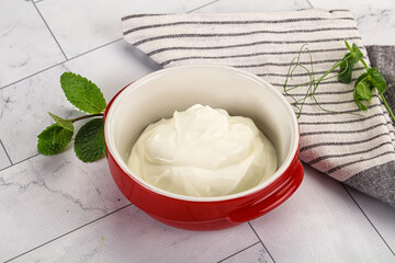 Traditional soft dietary Greek yoghurt