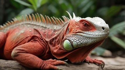 Obraz premium iguana in the zoo