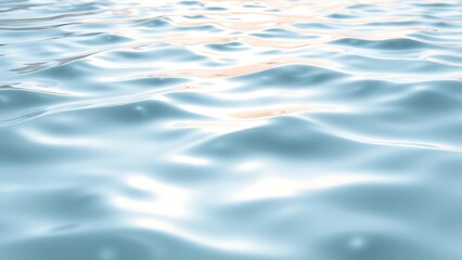 Naklejka premium 夕陽を映す穏やかな水面