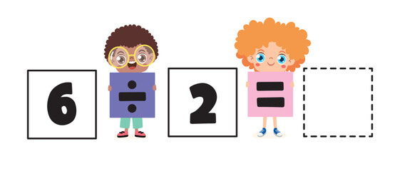 Mathematics Worksheet For Four Operations