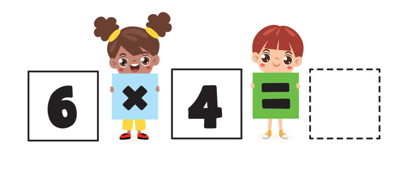 Mathematics Worksheet For Four Operations