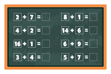 Mathematics Worksheet For Four Operations