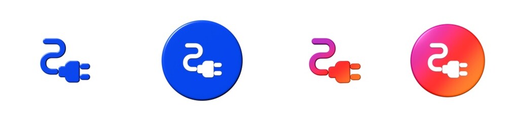 electrical services maps 3D icon