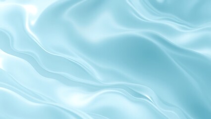 Obraz premium 輝くターコイズブルーの波