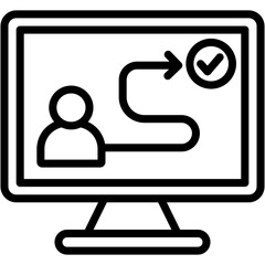 Customer Journey Icon