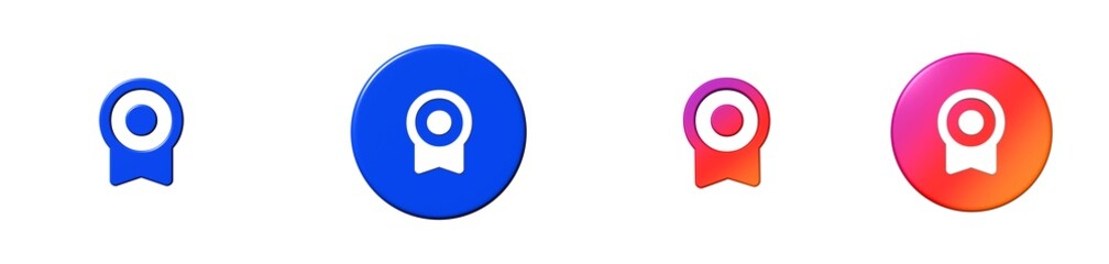 license common actions 3D icon