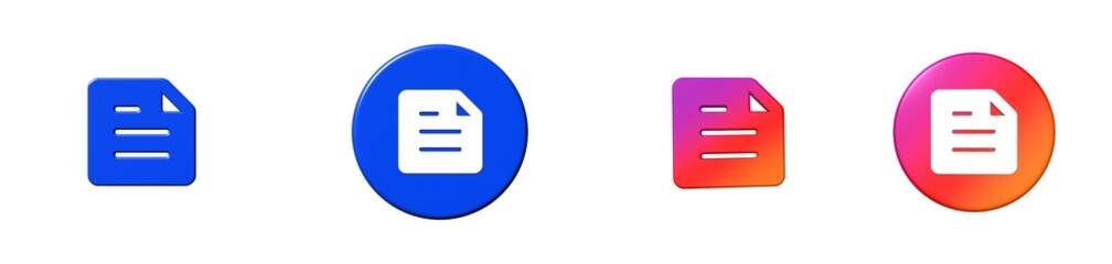 news text formatting 3D icon