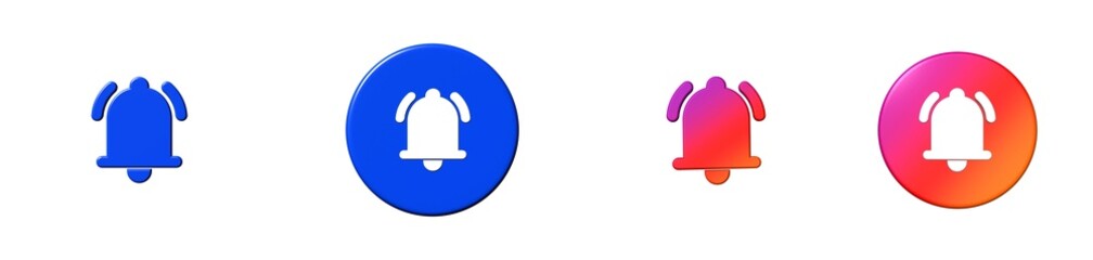 notifications active communication 3D icon