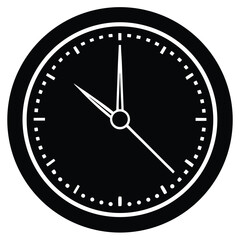Clock Faces. Clock Dial. Empty Mechanical Watch Face With Arrows - Minute and Hour Marks. Arabic and Roman Numbers. Vector Set on White Background, Silver clock face with midnight time. 3d platinum.