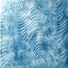 Obraz premium Gentle water ripples tranquil blue background abstract art peaceful ambiance close-up view subtle serenity