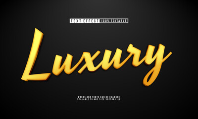 Editable luxury minimalist gold text effect, perfect for sophisticated designs.
