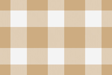 Menu background tartan textile, linear vector seamless check. Rectangle fabric pattern plaid texture in orange and white colors.