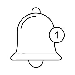 notification message bell icon