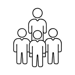 people icon icon, people icon vector illustration-simple illustration of people icon, perfect for people icon logos and icons