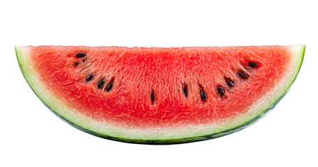 watermelon slice - juicy red summer fruit