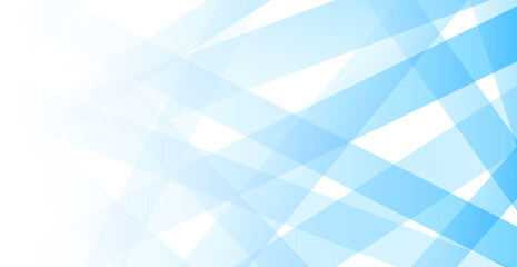 Modern Blue Geometric Background. Banner. Vector Illustration. Abstract Business Wallpaper