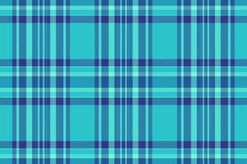 Vibrant teal and navy plaid pattern.  Perfect for textile design, fashion, website backgrounds, or any project needing a refreshing, structured visual.