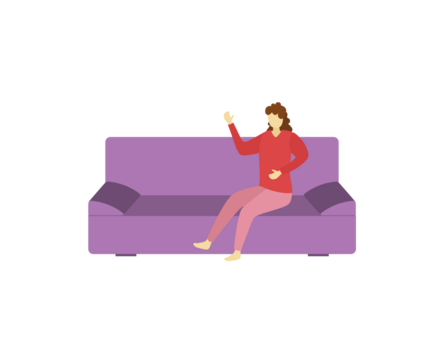 png vector scene with children and adults in motion playing ball riding bicycle walking together in city set including dancing people dog pushchair and bundle of cartoon style characters

