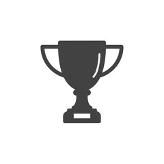 Golden Trophy Icon: Capturing the essence of achievement and recognition, this sleek golden trophy icon is a symbol of victory. 