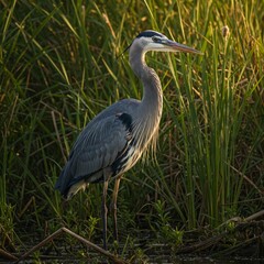 great blue heron