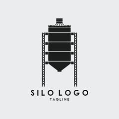 silo logo vector illustration design © pramzstadobe