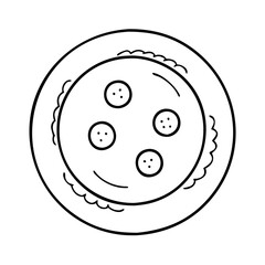 big button icon, big button vector illustration-simple illustration of big button, perfect for big button logos and icons