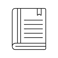 black book icon icon, black book icon vector illustration-simple illustration of black book icon, perfect for black book icon logos and icons