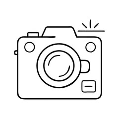 camera new icon, camera new vector illustration-simple illustration of camera new, perfect for camera new logos and icons