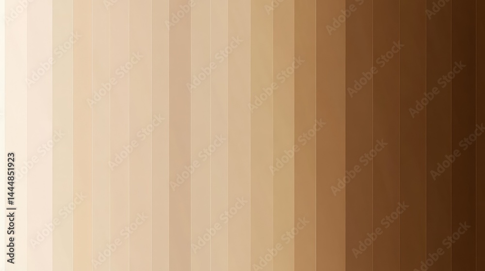Poster a spectrum of warm beige tones gradually transitioning from light to dark, creating a soft and invit