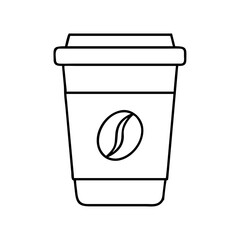 coffee icon, coffee vector illustration-simple illustration of coffee, perfect for coffee logos and icons