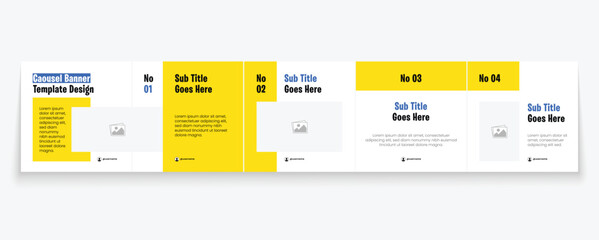 LinkedIn carousel post, social media Instagram carousel post, modern and editable business carousel template design