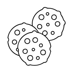 cookies icon, cookies vector illustration-simple illustration of cookies, perfect for cookies logos and icons