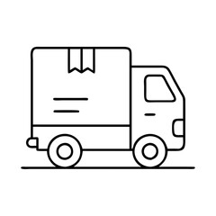delivery truck i icon, delivery truck i vector illustration-simple illustration of delivery truck i, perfect for delivery truck i logos and icons