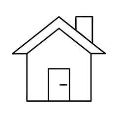home icon, home vector illustration-simple illustration of home, perfect for home logos and icons