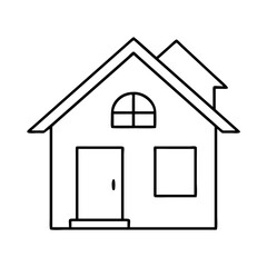 house icon, house vector illustration-simple illustration of house, perfect for house logos and icons