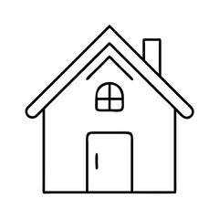 house icon icon, house icon vector illustration-simple illustration of house icon, perfect for house icon logos and icons