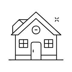 house icon icon, house icon vector illustration-simple illustration of house icon, perfect for house icon logos and icons