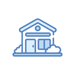 Home  Icon vector stock illustration