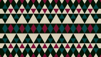 Obraz premium triangular motif. triangle pattern. tribal motif. triangle background. HD