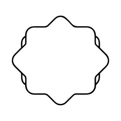 label shape icon, label shape vector illustration-simple illustration of label shape, perfect for label shape logos and icons