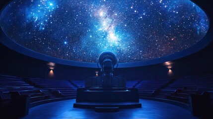 Starry night planetarium