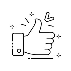 like hand icon icon, like hand icon vector illustration-simple illustration of like hand icon, perfect for like hand icon logos and icons