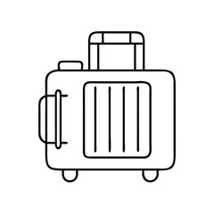 luggage icon, luggage vector illustration-simple illustration of luggage, perfect for luggage logos and icons