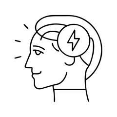 man head icon icon, man head icon vector illustration-simple illustration of man head icon, perfect for man head icon logos and icons