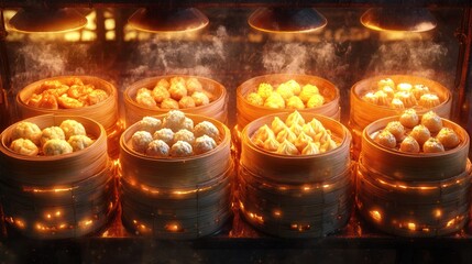 Steaming Dim Sum