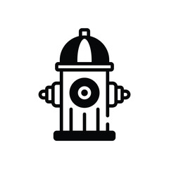 Hydrant  Icon vector stock illustration