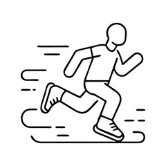 running icon icon, running icon vector illustration-simple illustration of running icon, perfect for running icon logos and icons