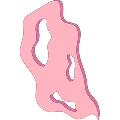 Abstract Smoke Shape